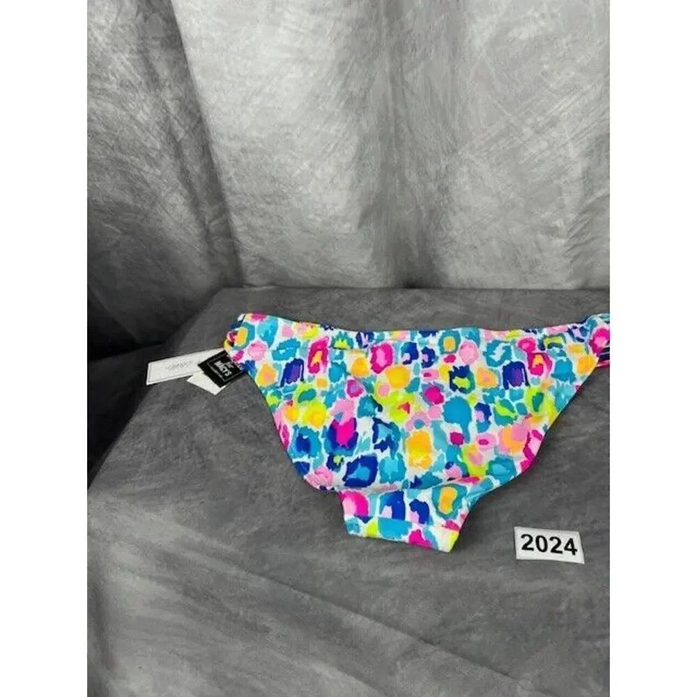 Salt + Cove Womens Strappy Printed Swim Bottom Separates Juniors BHFO 6892 L
